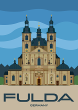 Fulda The Fulda Cathedral Sankt Salvator in Hesse, Germany.
