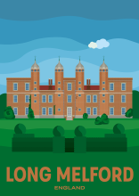 Melford Hall, a National Trust site in Long Melford, Suffolk.