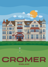 The Cliftonville Hotel near the seaside in Cromer, Norfolk.